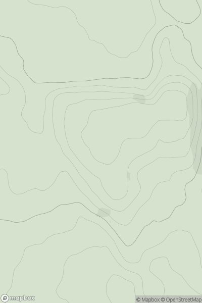 Thumbnail image for Craigelwhan [Carrick and Galloway] showing contour plot for surrounding peak